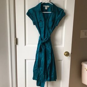 DVF Cotten wrap dress